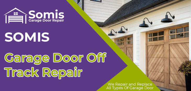 garage door off track repair in Somis